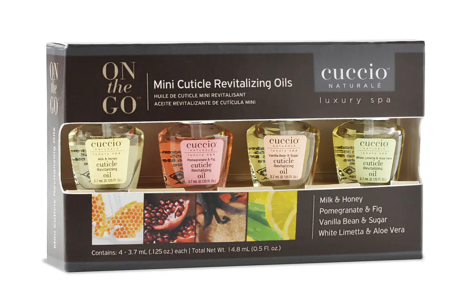 Pack 4 un mini Aceite de cuticulas 1