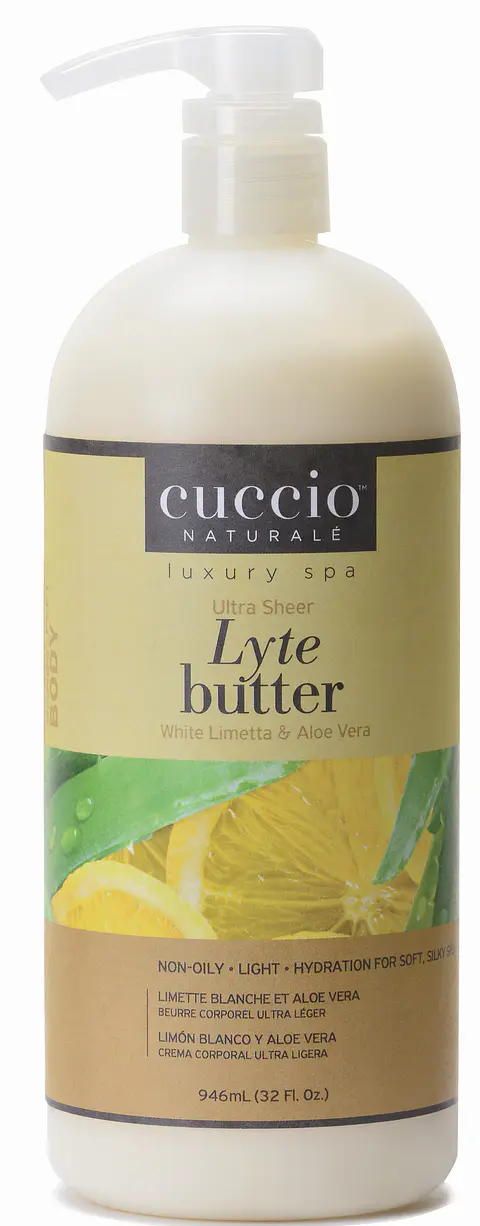 LYTE BUTTER WHITE LIMETTA ALOE VERA 32 OZ