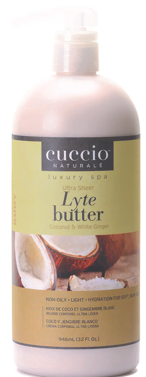 LYTE BUTTER COCONUT & WHITE GINGER 32 OZ