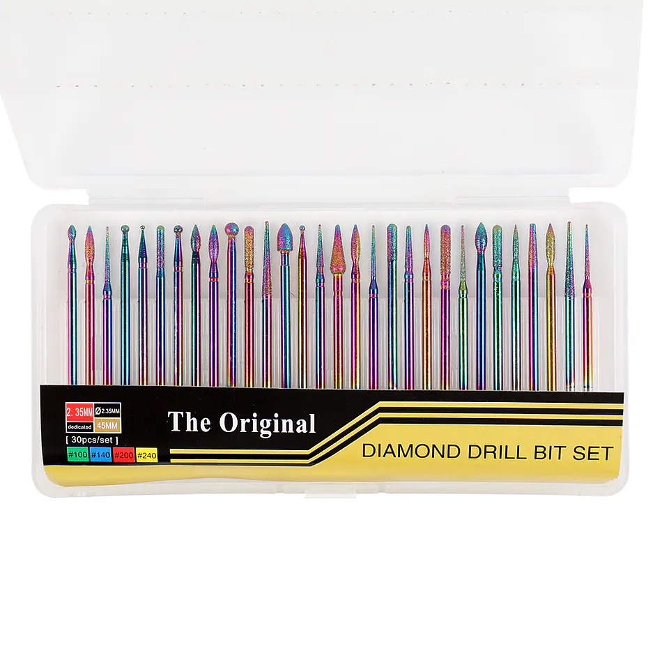 Set Fresas Diamante Tornasol 1
