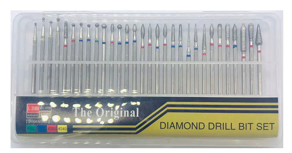Set Fresas Diamante Silver 1