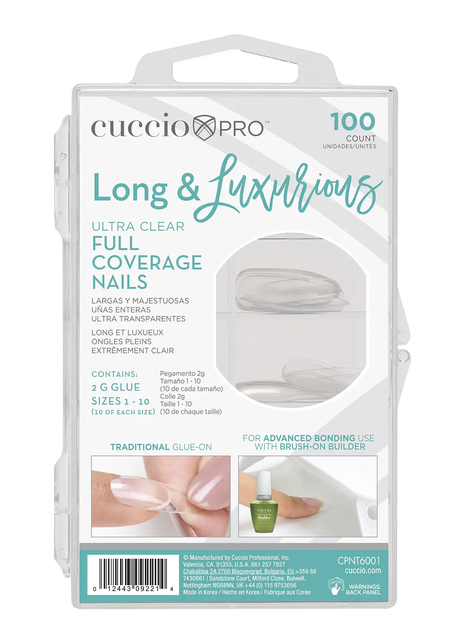 Long & Luxurious Ultra Clear Full Cover Tips 1