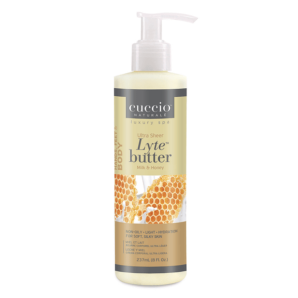 LYTE BUTTER MILK & HONEY 8 OZ 1