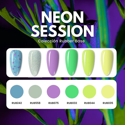 Neon Session Collection (Rubber Base)