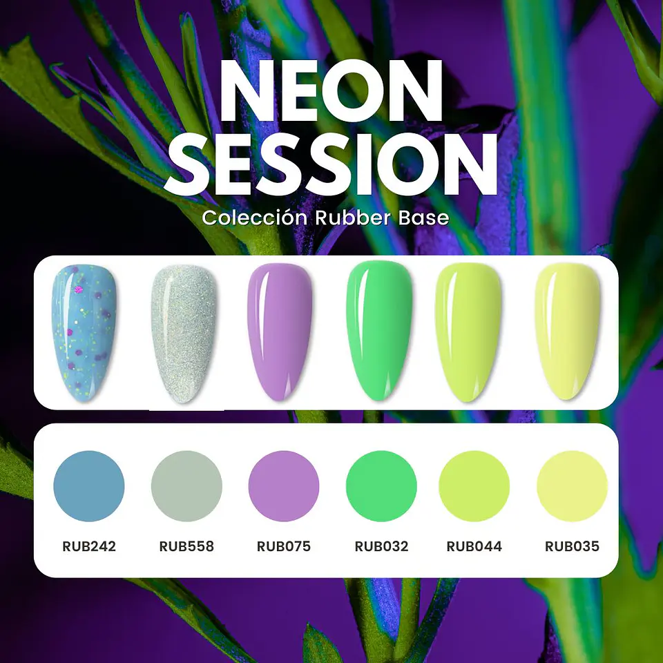 Neon Session Collection (Rubber Base) 1