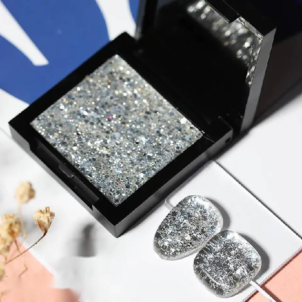 Solid UV Gel Sequins 1