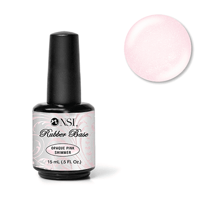 Rubber Base Opaque Pink Shimmer NSI