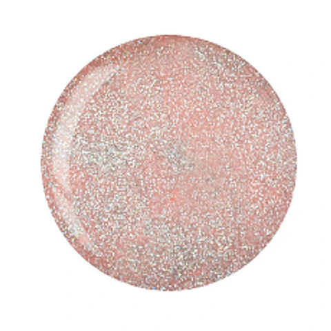 5550 DIP Light Pink w/Rainbow Glitter