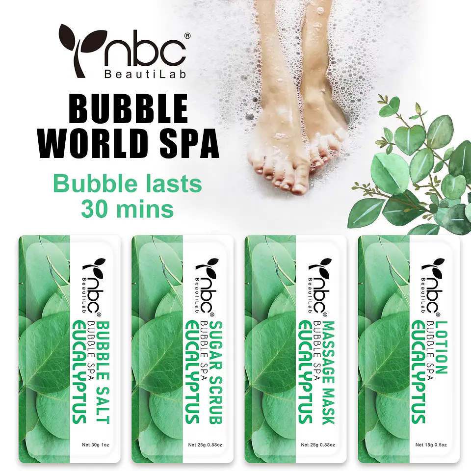 Bubble Spa Kit 4 en 1 Eucaliptus 1