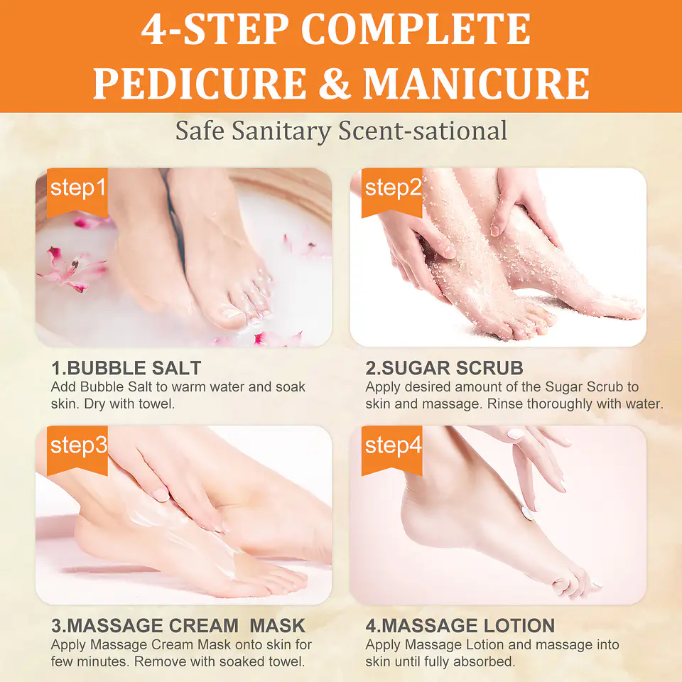 Bubble Spa Kit 4 en 1 Honey Flower 3