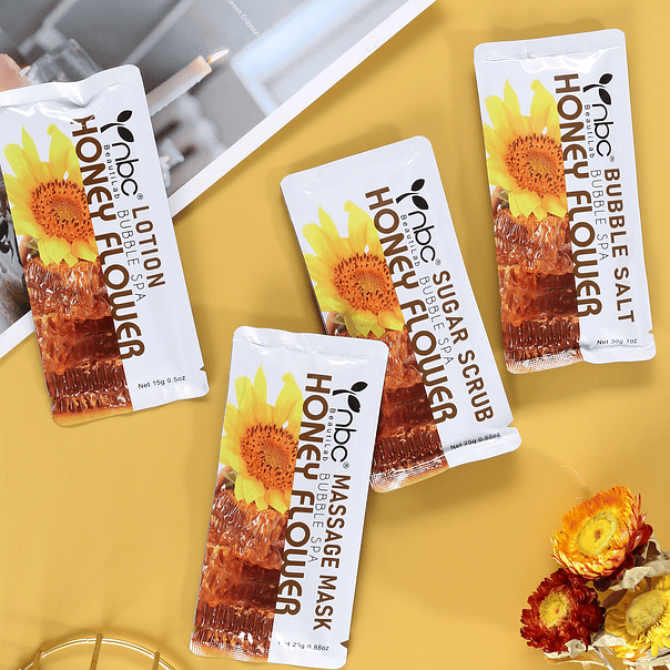 Bubble Spa Kit 4 en 1 Honey Flower 1