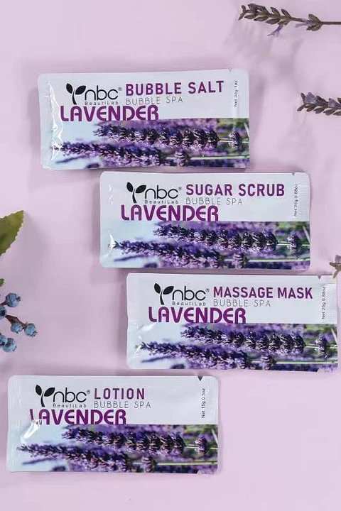 Bubble Spa Kit 4 en 1 Lavanda