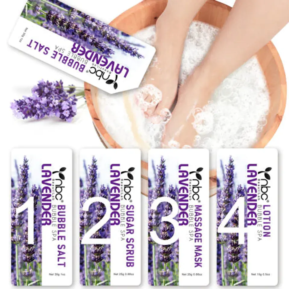 Bubble Spa Kit 4 en 1 Lavanda 2