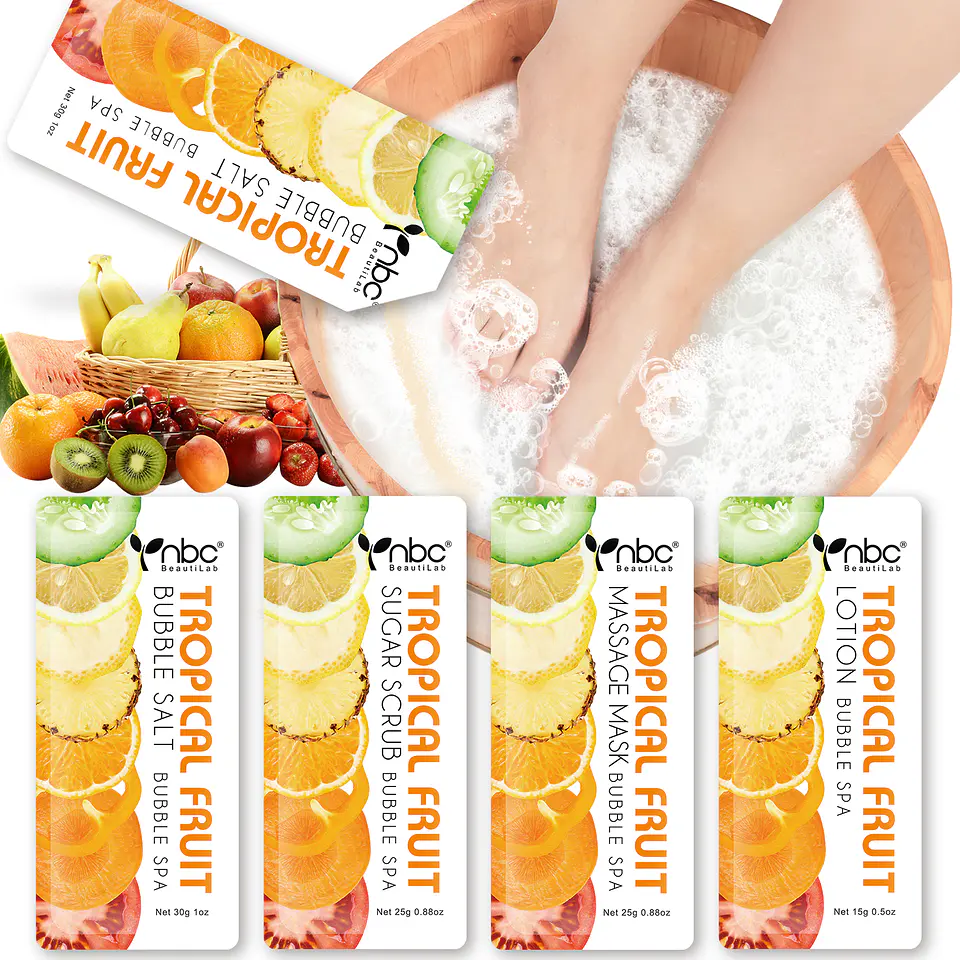 Bubble Spa Kit 4 en 1 Tropical Fruit 2