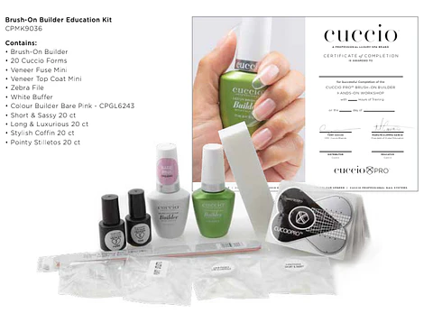 Kit Intro Brush on Builder Gel Cuccio