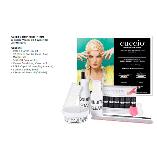 Kit Intro Cuccio 3D Powder 1