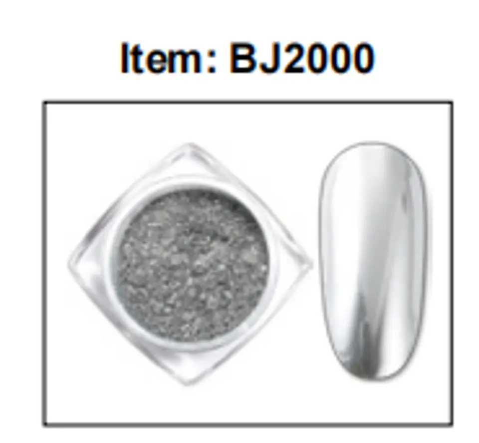 Mirror Glitter Powder Silver 1