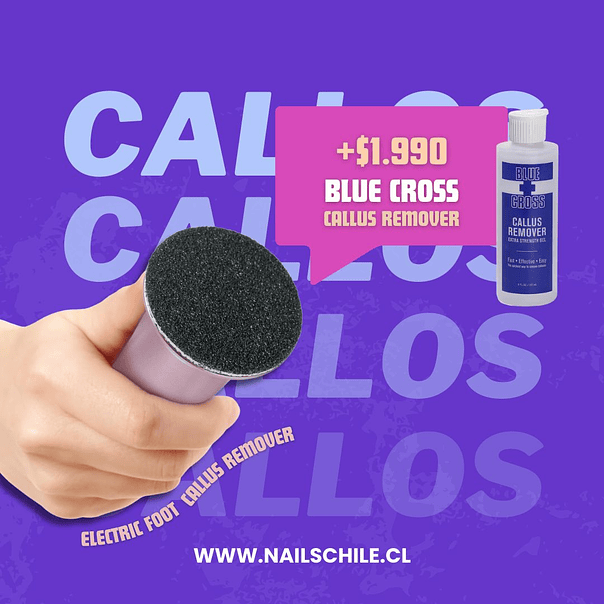 Electric Foot Callus Remover + Callus Remover Gel 1