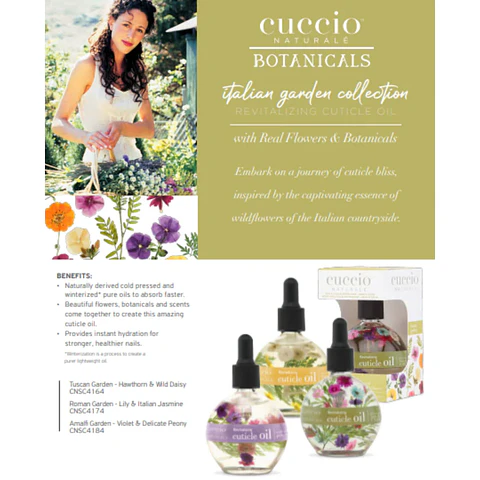 Aceite de Cuticula Italian Garden Collection 