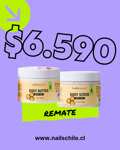 H&B Body Butter & Body Scrub Milk and Honey