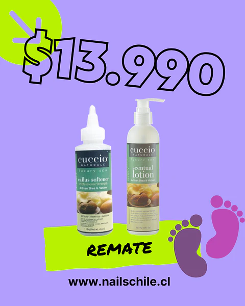 Set Pedicure Cuccio – Artisan Shea & Vetiver