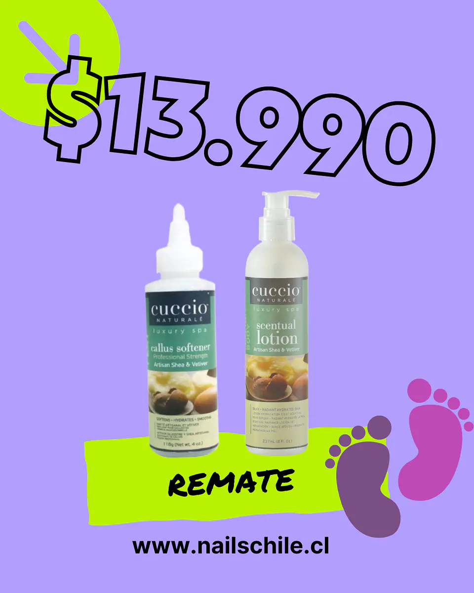Set Pedicure Cuccio – Artisan Shea & Vetiver 1