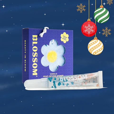 Blossom Soap Sponge & Cuticle Pen Oil Duo