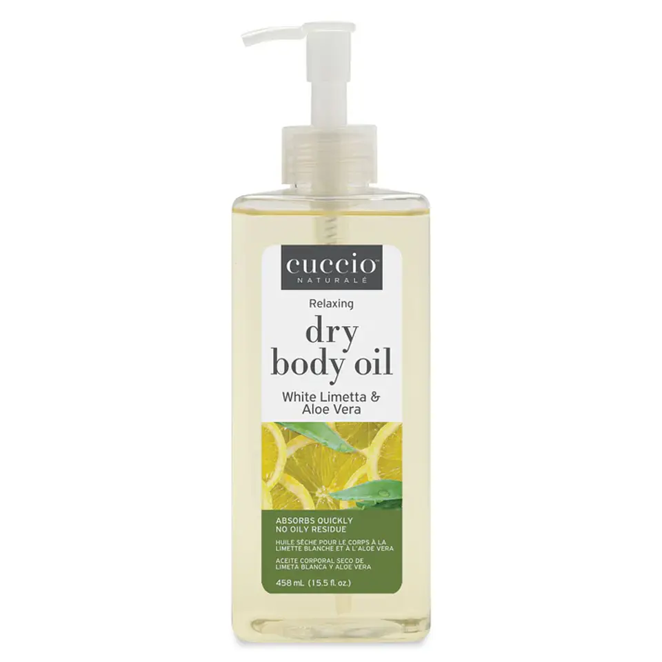 Dry Body Oil White Limetta & Aloe Vera 458 ml 1