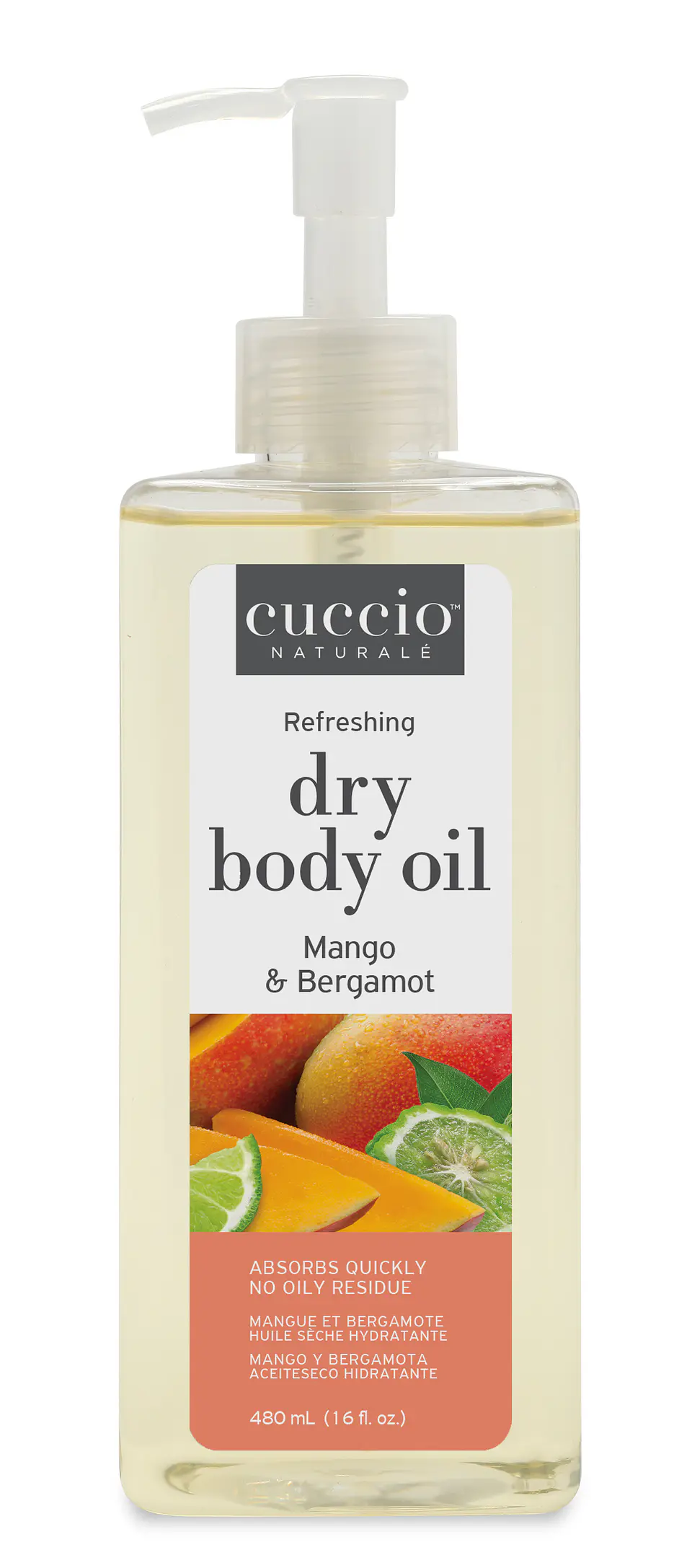 Dry Body Oil Mango & Bergamot 458 ml 1