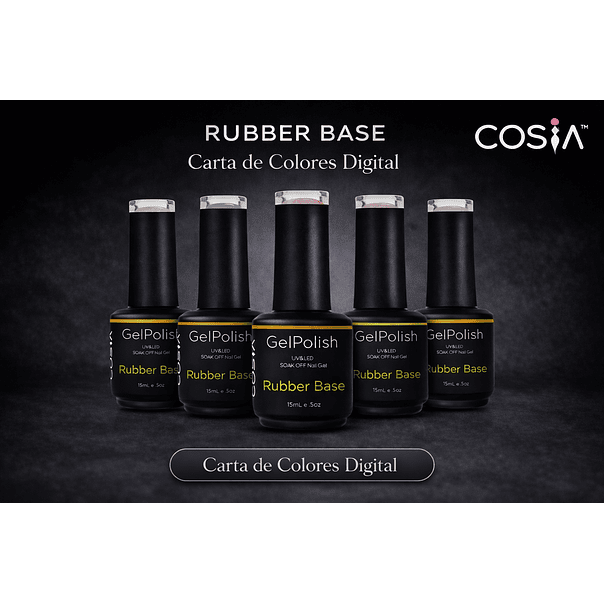 Carta de Colores Digital Rubber Base Cosia 1