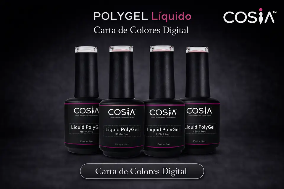 Carta de Colores Digital Polygel Liquido 1