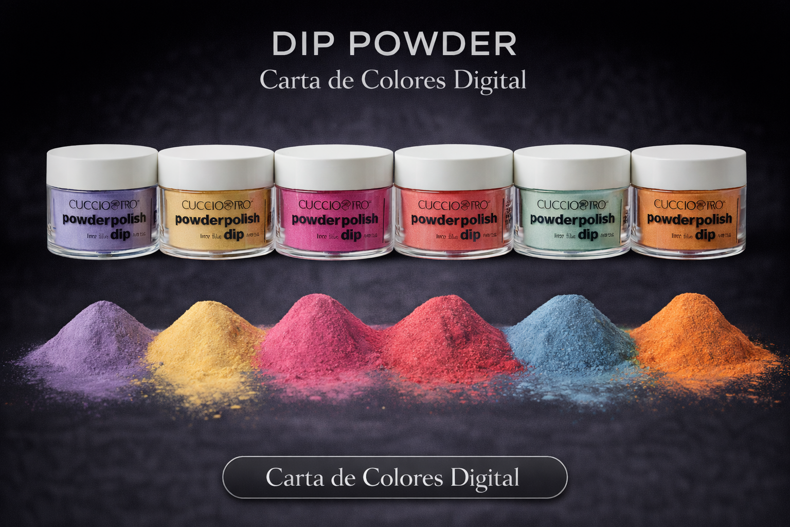 Carta de Colores Digital Dip Powder