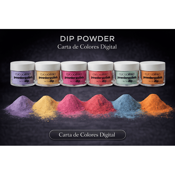 Carta de Colores Digital Dip Powder 1