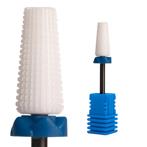 Fresa Cono Truncado Ceramica Azul