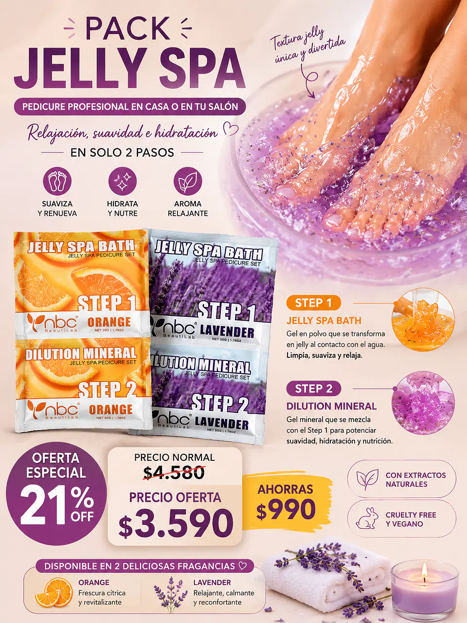 Pack Jelly Spa NBC 1