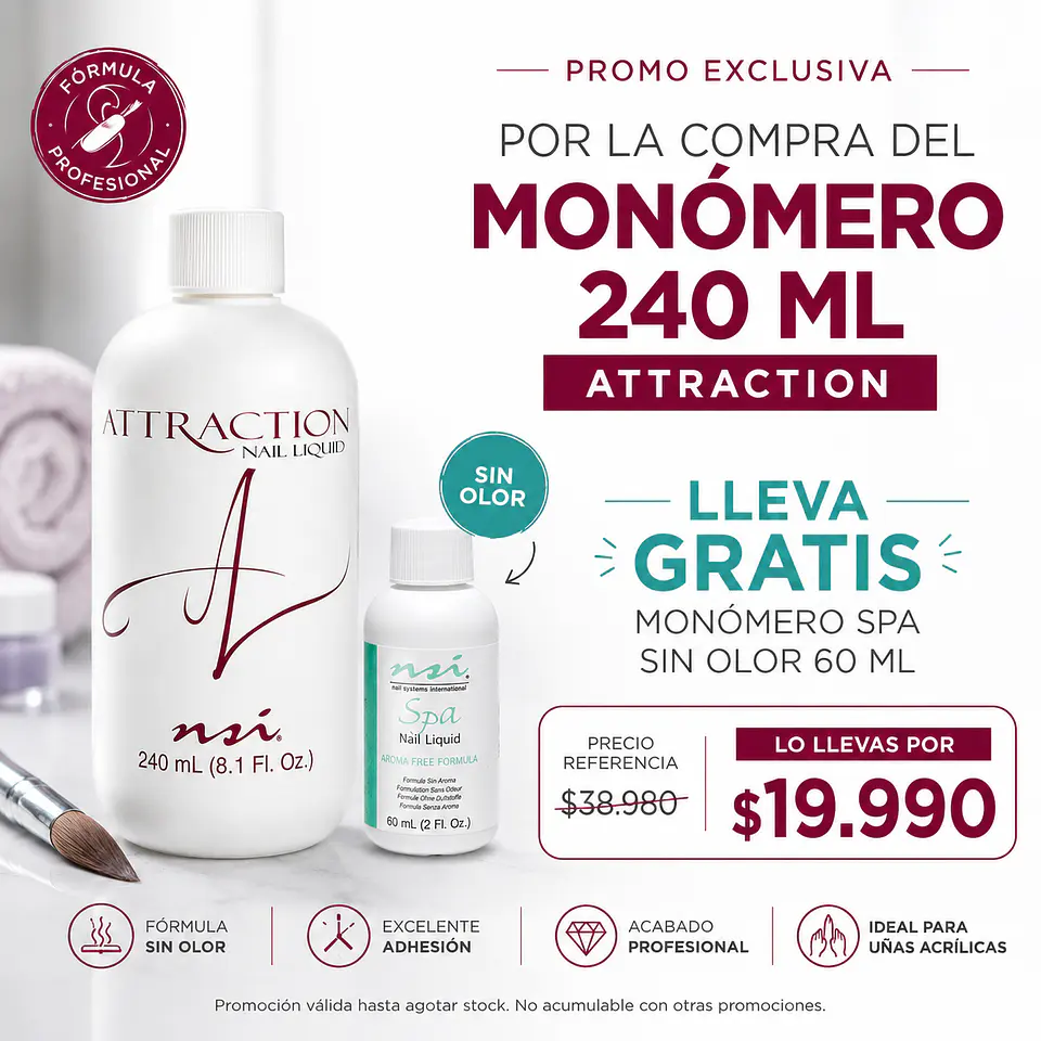 Monómero Attraction + Spa de Regalo 1