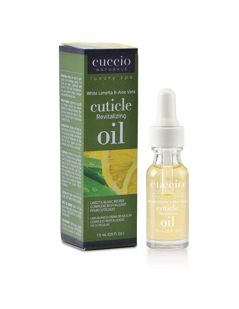 Aceite de cuticula White Limetta & Aloe Vera 15 ml 1