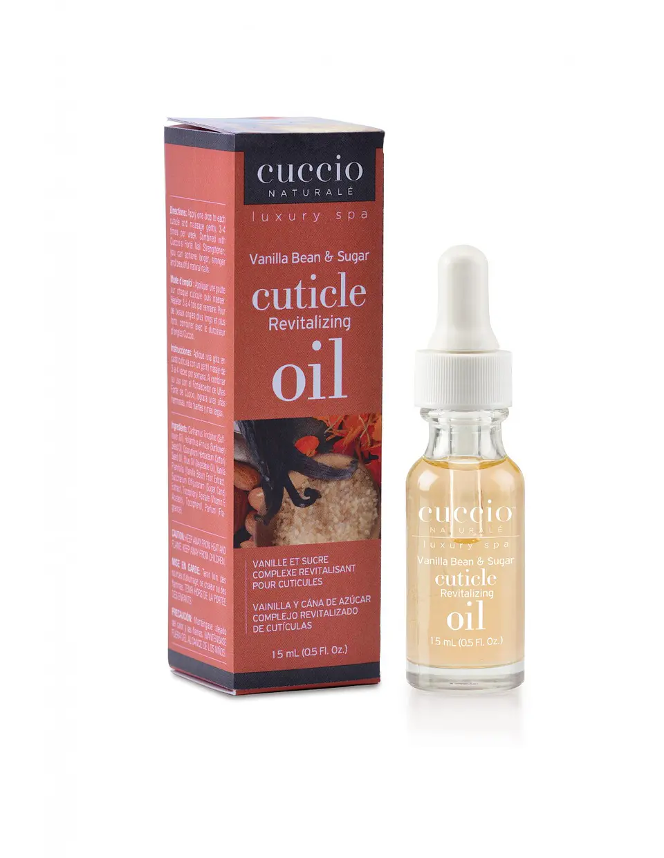 Aceite de cuticula Vanilla Bean & Sugar 15 ml 1