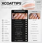 XCOATTIPS® French – Extra Short Square Brighter Pastel Tips - Miniatura 5