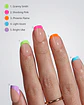 XCOATTIPS® French – Extra Short Square Brighter Pastel Tips - Miniatura 3