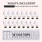 XCOATTIPS® French - Short Square White Tips - Miniatura 4