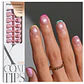 XCOATTIPS® French Brighter Pastel - Cat-Eye Base Ultra Short Squoval - Miniatura 1