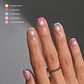 XCOATTIPS® French Brighter Pastel - Cat-Eye Base Ultra Short Squoval - Miniatura 2