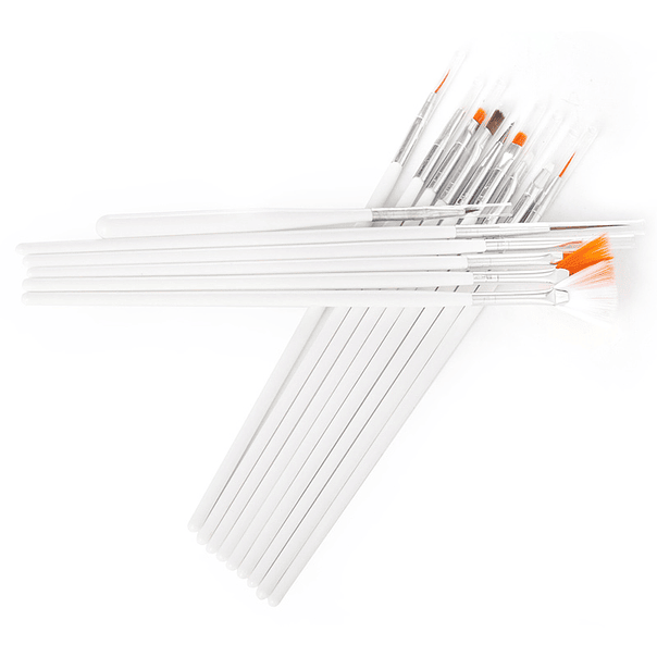 Set 15 Pinceles Nail Art 3