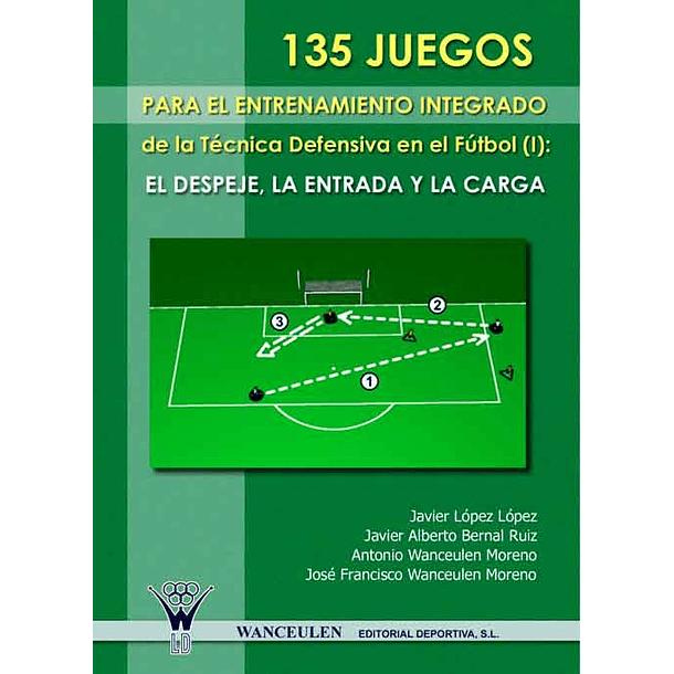 135  Juegos Para El Entrenamiento De La  Técnica Defensiva En El Fútbol I  : El Despeje. La Entrada Y La Carga
