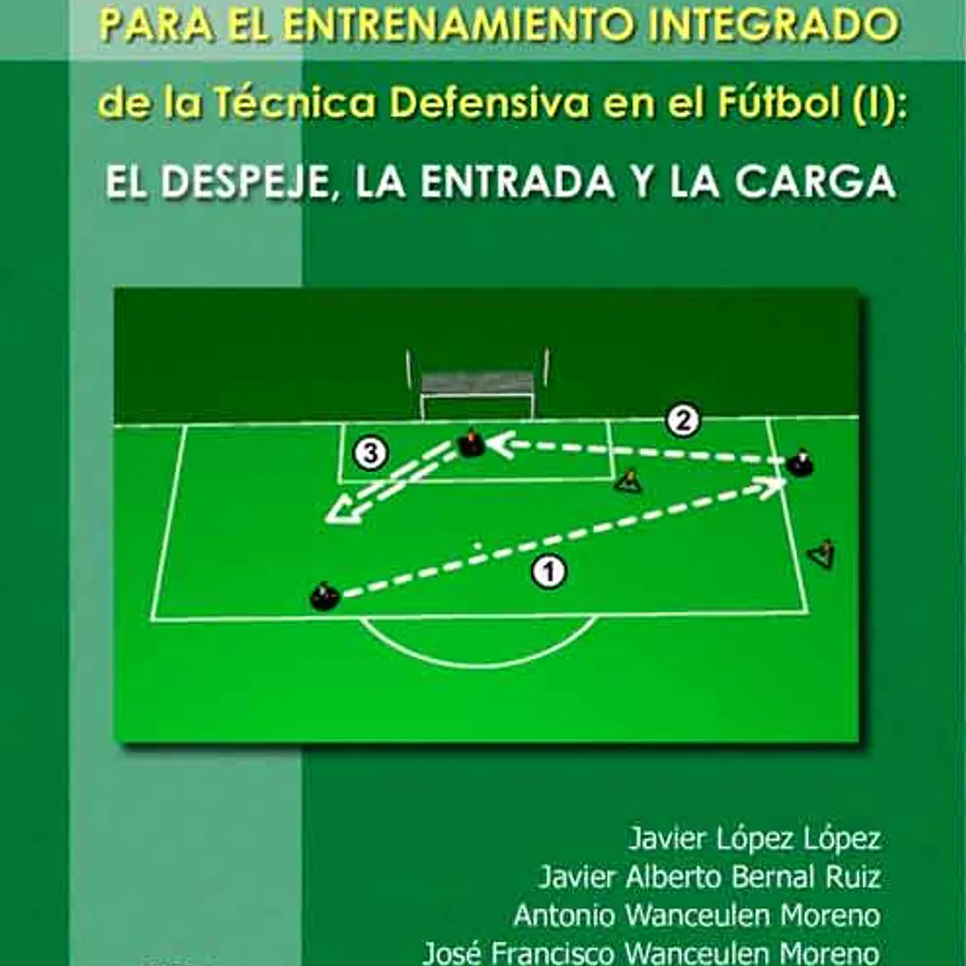 135  Juegos Para El Entrenamiento De La  Técnica Defensiva En El Fútbol I  : El Despeje. La Entrada Y La Carga 1