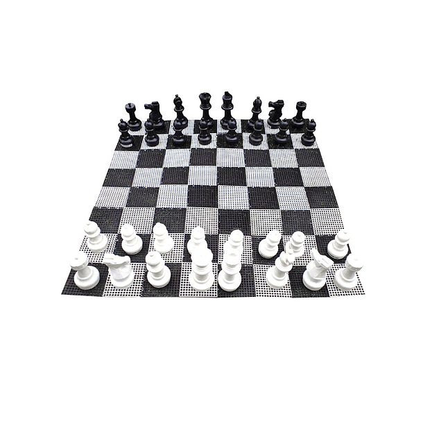 Tablero de ajedrez semi gigante exterior  1