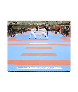 Área Oficial de 12x12m de Karate aprobado WKF Cuadrado