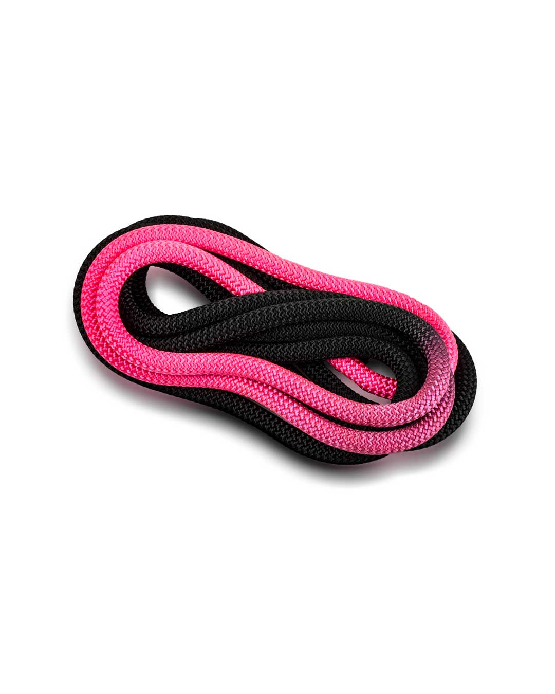 Cuerda de gimnasia rítmica VENTURELLI (Certificada FIG) rosado neón negro - 3 m 