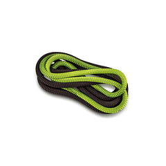 Cuerda de gimnasia rítmica VENTURELLI (Certificada FIG) verde negro - 3 m 